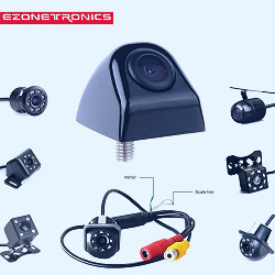 Car Rear View Camera Metal body Car Rearview Camera Car Park Monitor 170  Degree Mini Car Parking Reverse Backup Camera 4-8led - AliExpress